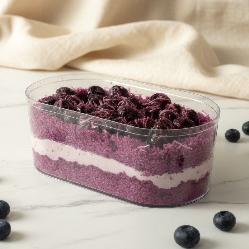Purple Velvet Cake Cup